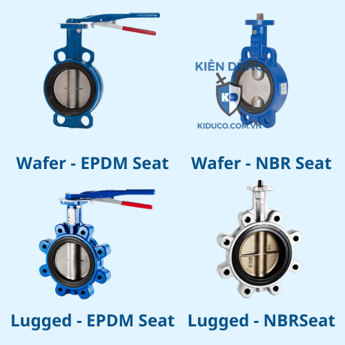 Các loại van bướm