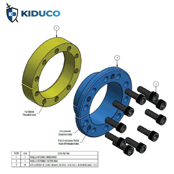 bộ khớp khóa trục côn MAV 1061