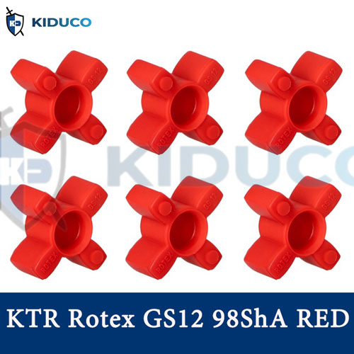 vòng đệm giảm chấn Rotex GS12 KTR 98ShA màu đỏ