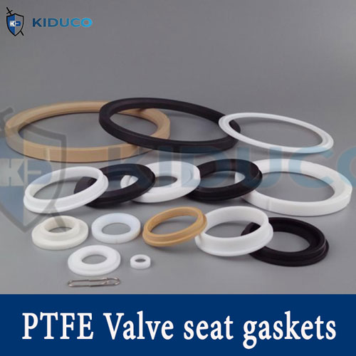 PTFE gasket for valve seat