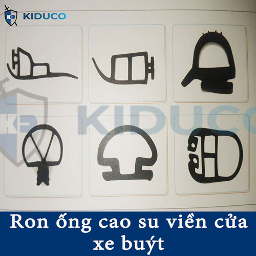 Ron cao su viền cửa xe buýt, xe khách