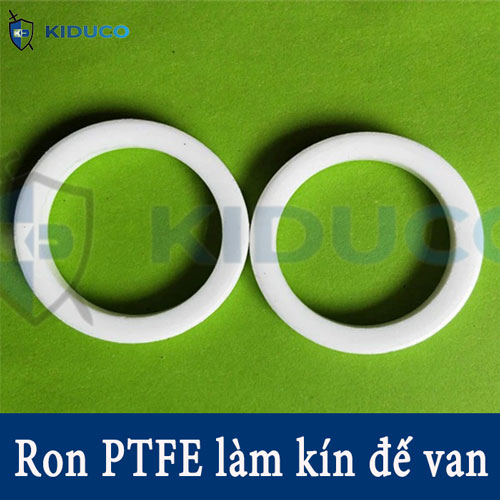 PTFE gasket for valve seat