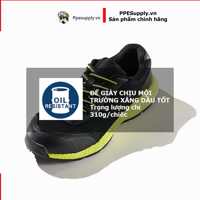 Giày Bảo hộ Siêu Nhẹ Chịu Dầu Takumi Ninja Siêu Nhẹ