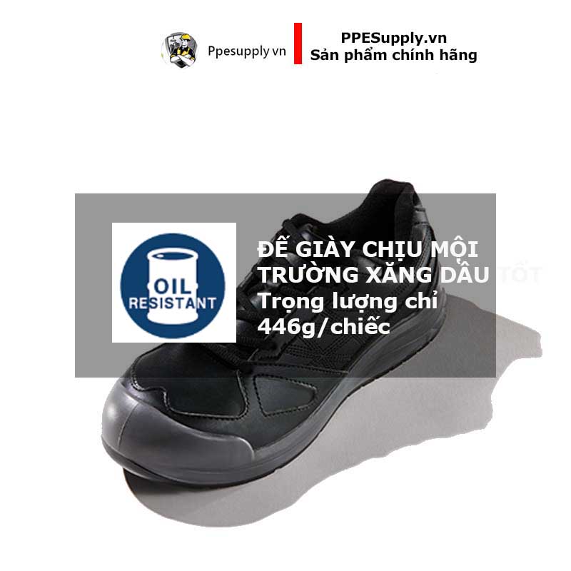 Giày Bảo Hộ Siêu Nhẹ chịu dầu Takumi Samurai