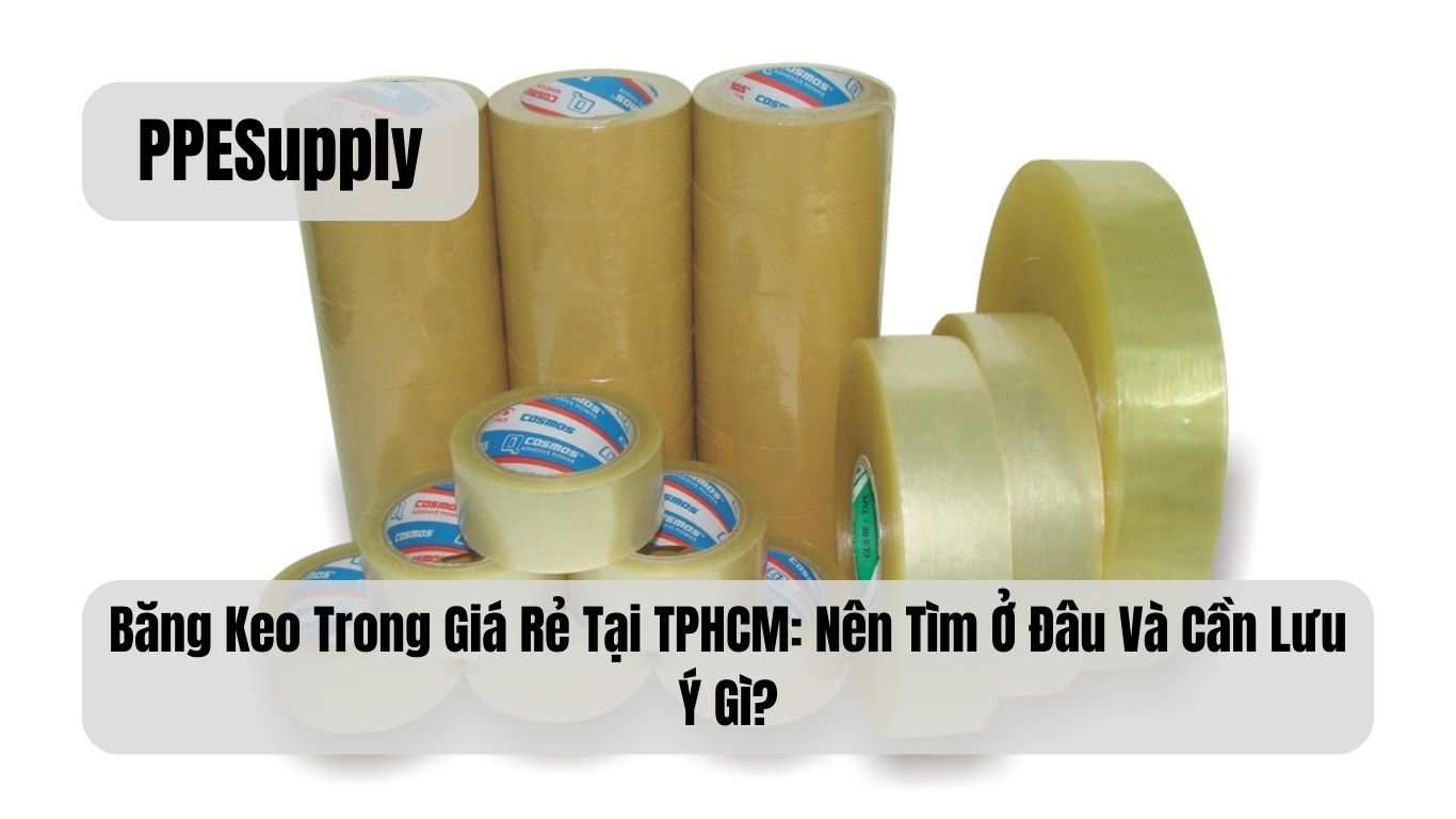 Băng Keo Trong Giá Rẻ Tại TPHCM: Nên Tìm Ở Đâu Và Cần Lưu Ý Gì?