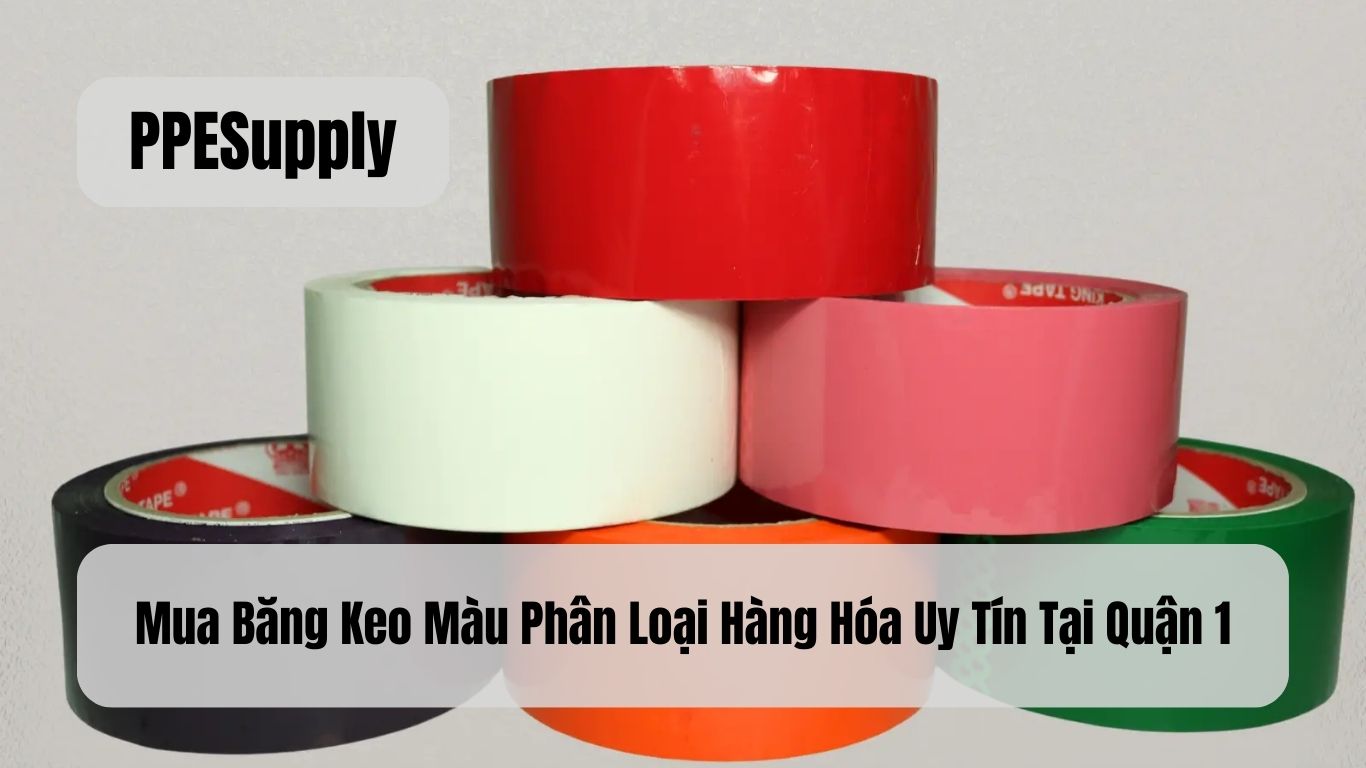 Mua Băng Keo Màu Phân Loại Hàng Hóa Uy Tín Tại Quận 1