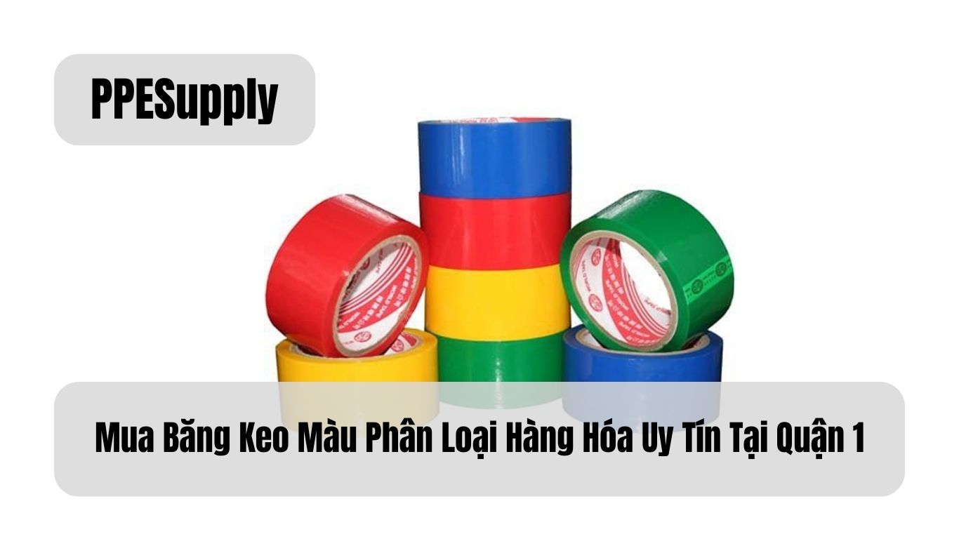 Mua Băng Keo Màu Phân Loại Hàng Hóa Uy Tín Tại Quận 1