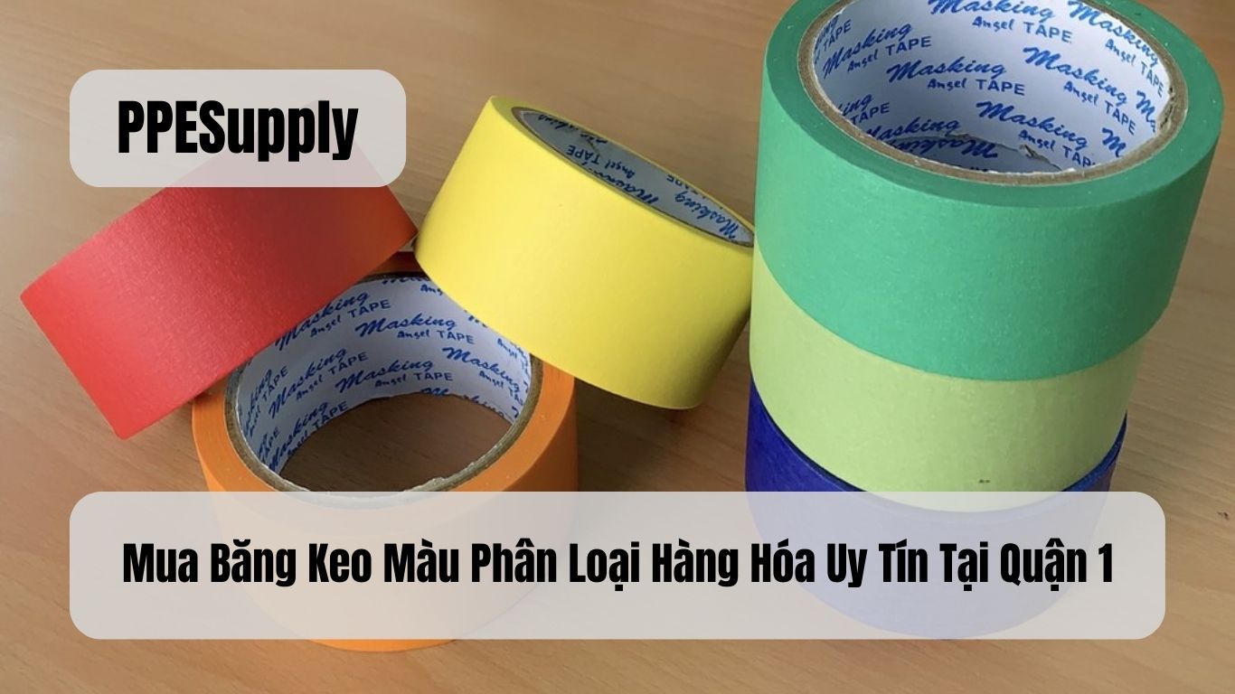 Mua Băng Keo Màu Phân Loại Hàng Hóa Uy Tín Tại Quận 1