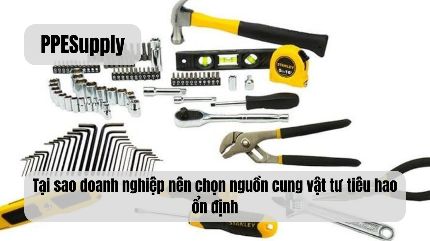 Tại sao doanh nghiệp nên chọn nguồn cung vật tư tiêu hao ổn định