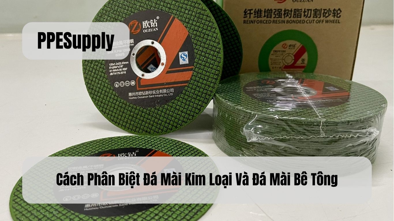 Cách Phân Biệt Đá Mài Kim Loại Và Đá Mài Bê Tông