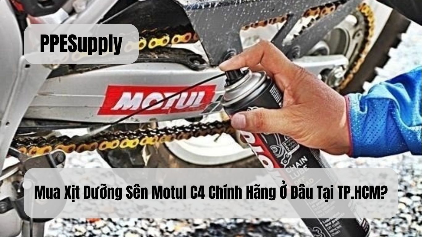 Mua Xịt Dưỡng Sên Motul C4 Chính Hãng Ở Đâu Tại TP.HCM?