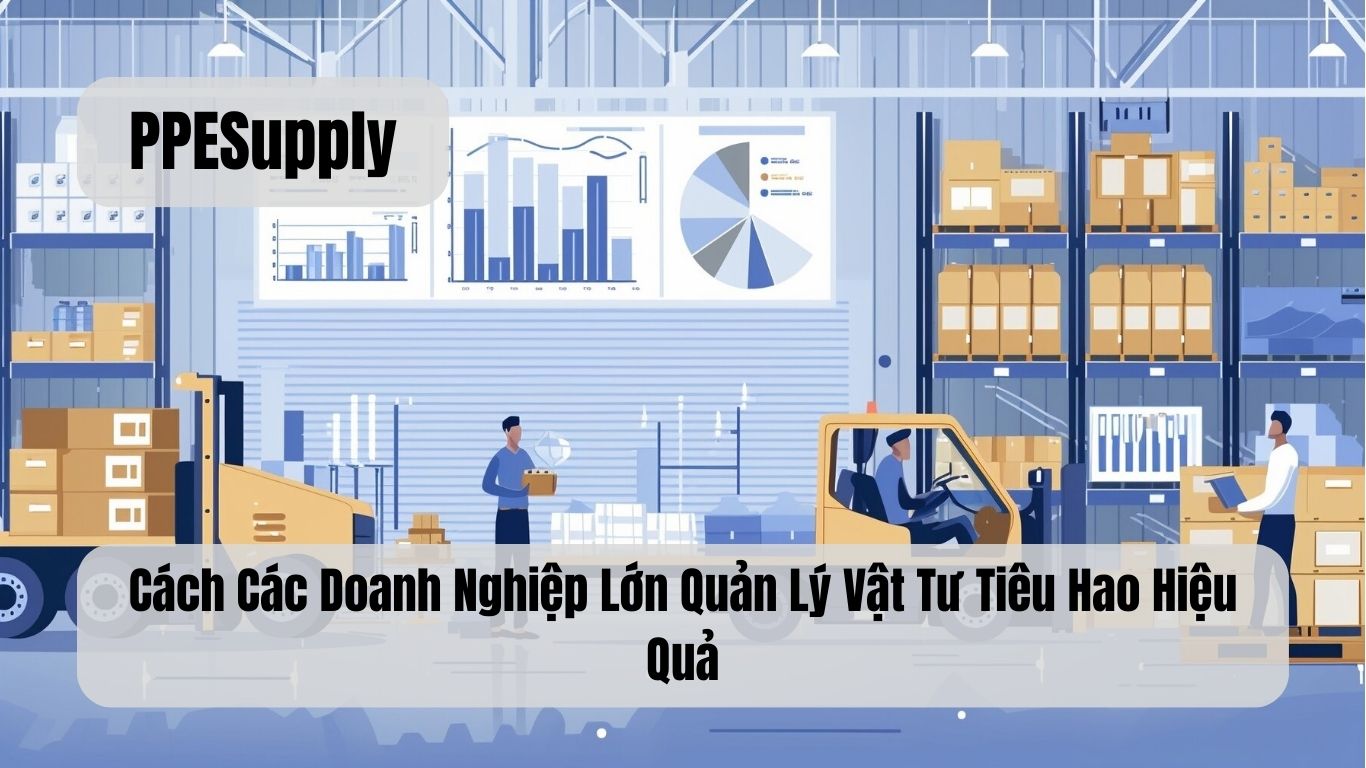 Cách Các Doanh Nghiệp Lớn Quản Lý Vật Tư Tiêu Hao Hiệu Quả