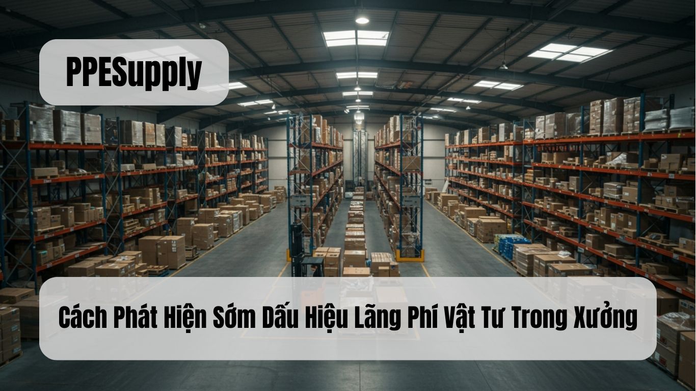 Cách Phát Hiện Sớm Dấu Hiệu Lãng Phí Vật Tư Trong Xưởng