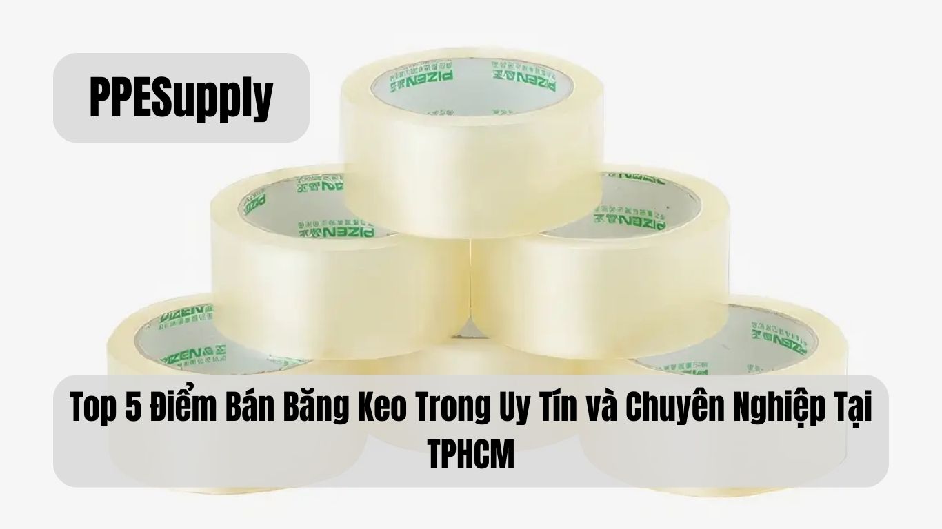 Top 5 Điểm Bán Băng Keo Trong Uy Tín và Chuyên Nghiệp Tại TPHCM