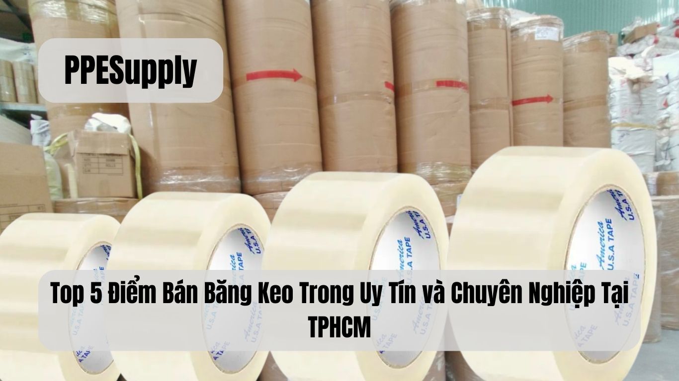 Top 5 Điểm Bán Băng Keo Trong Uy Tín và Chuyên Nghiệp Tại TPHCM