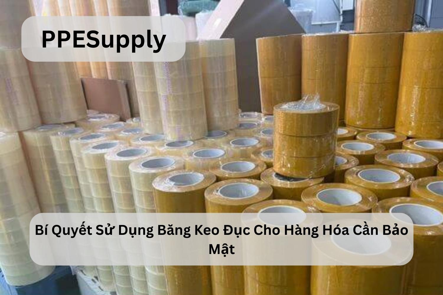 Bí Quyết Sử Dụng Băng Keo Đục Cho Hàng Hóa Cần Bảo Mật