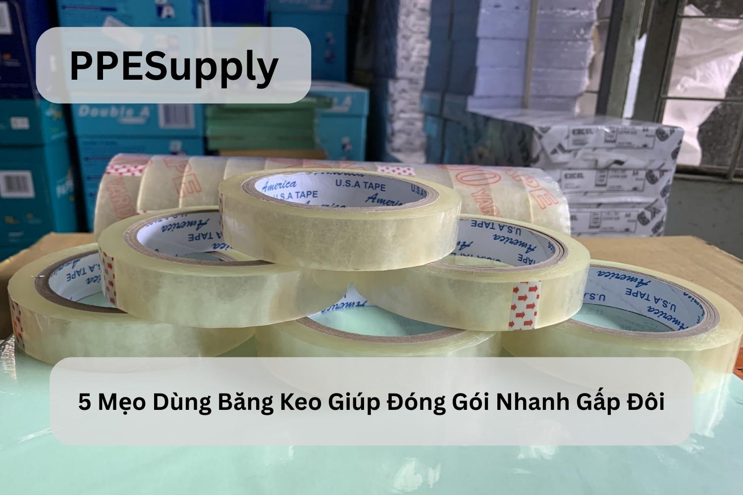 5 Mẹo Dùng Băng Keo Giúp Đóng Gói Nhanh Gấp Đôi