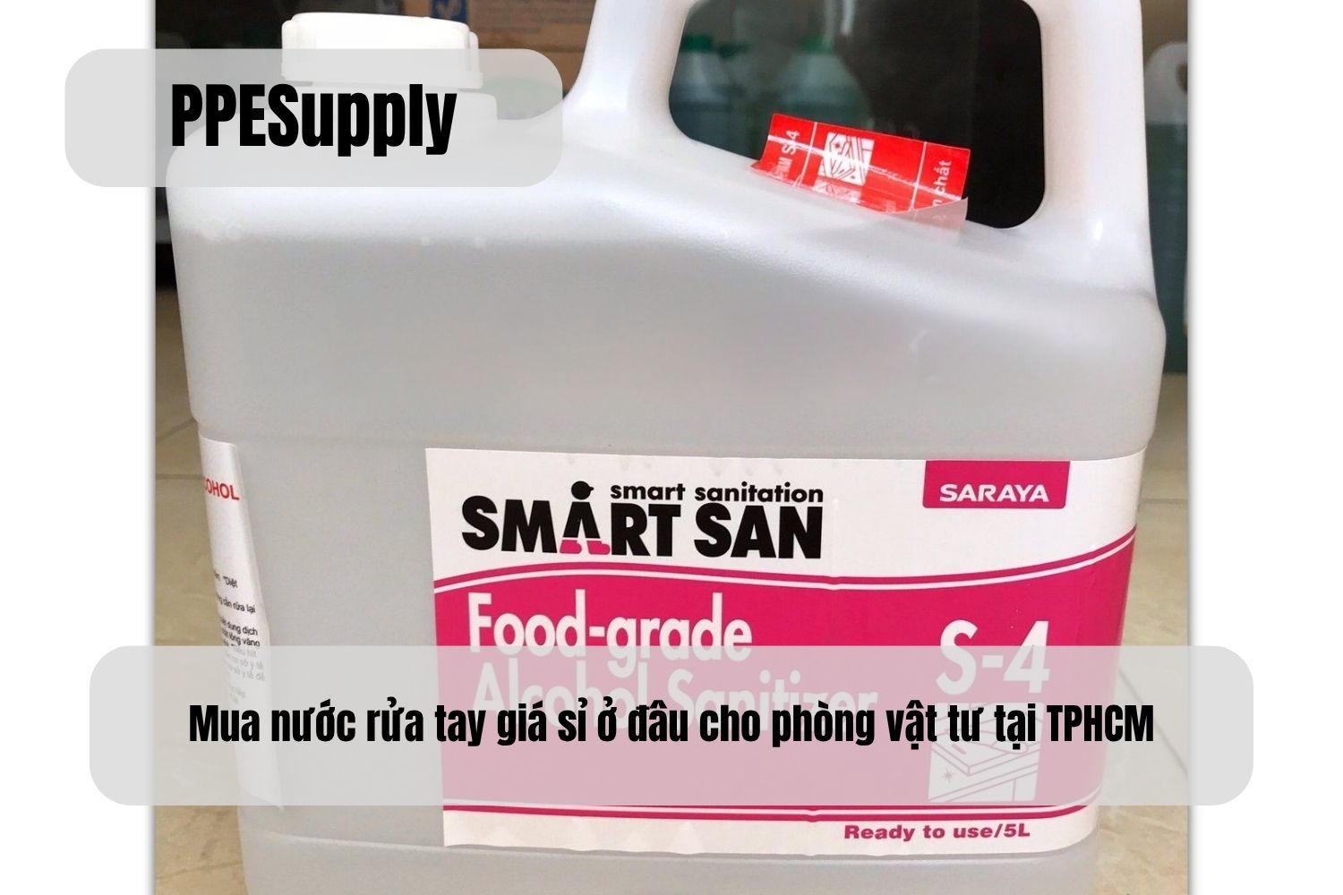 Mua nước rửa tay giá sỉ ở đâu cho phòng vật tư tại TPHCM