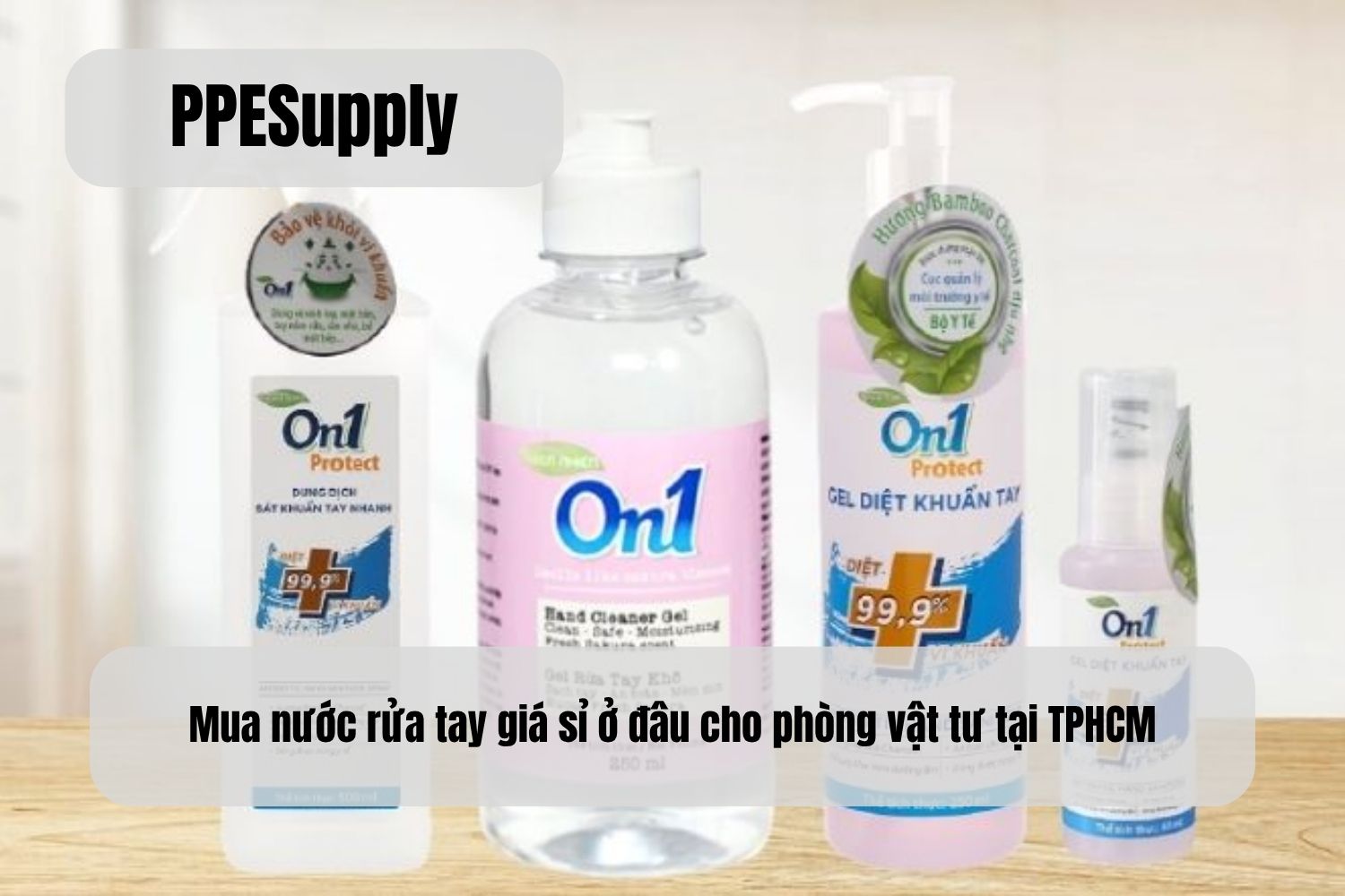 Mua nước rửa tay giá sỉ ở đâu cho phòng vật tư tại TPHCM