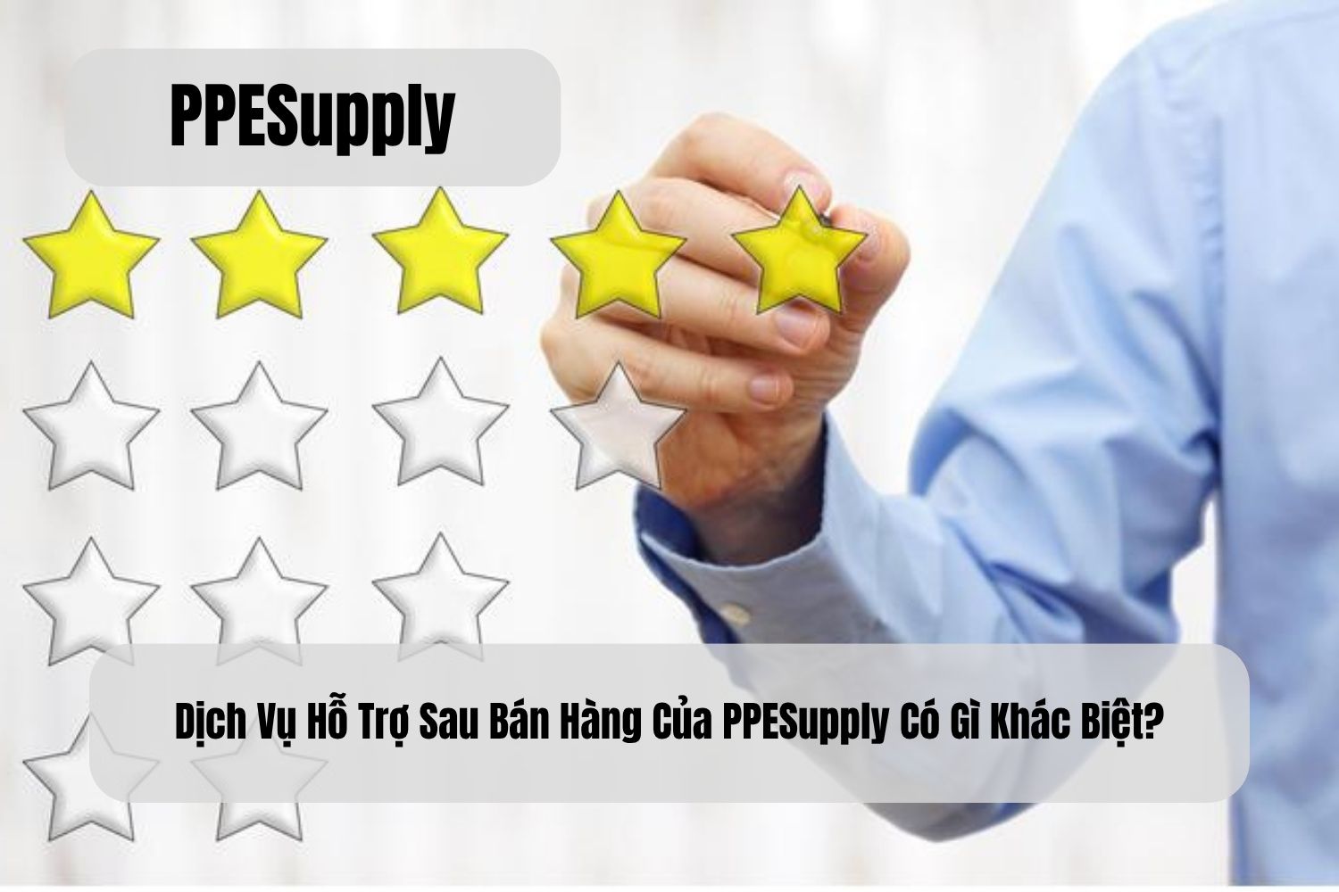 Dịch Vụ Hỗ Trợ Sau Bán Hàng Của PPESupply Có Gì Khác Biệt?