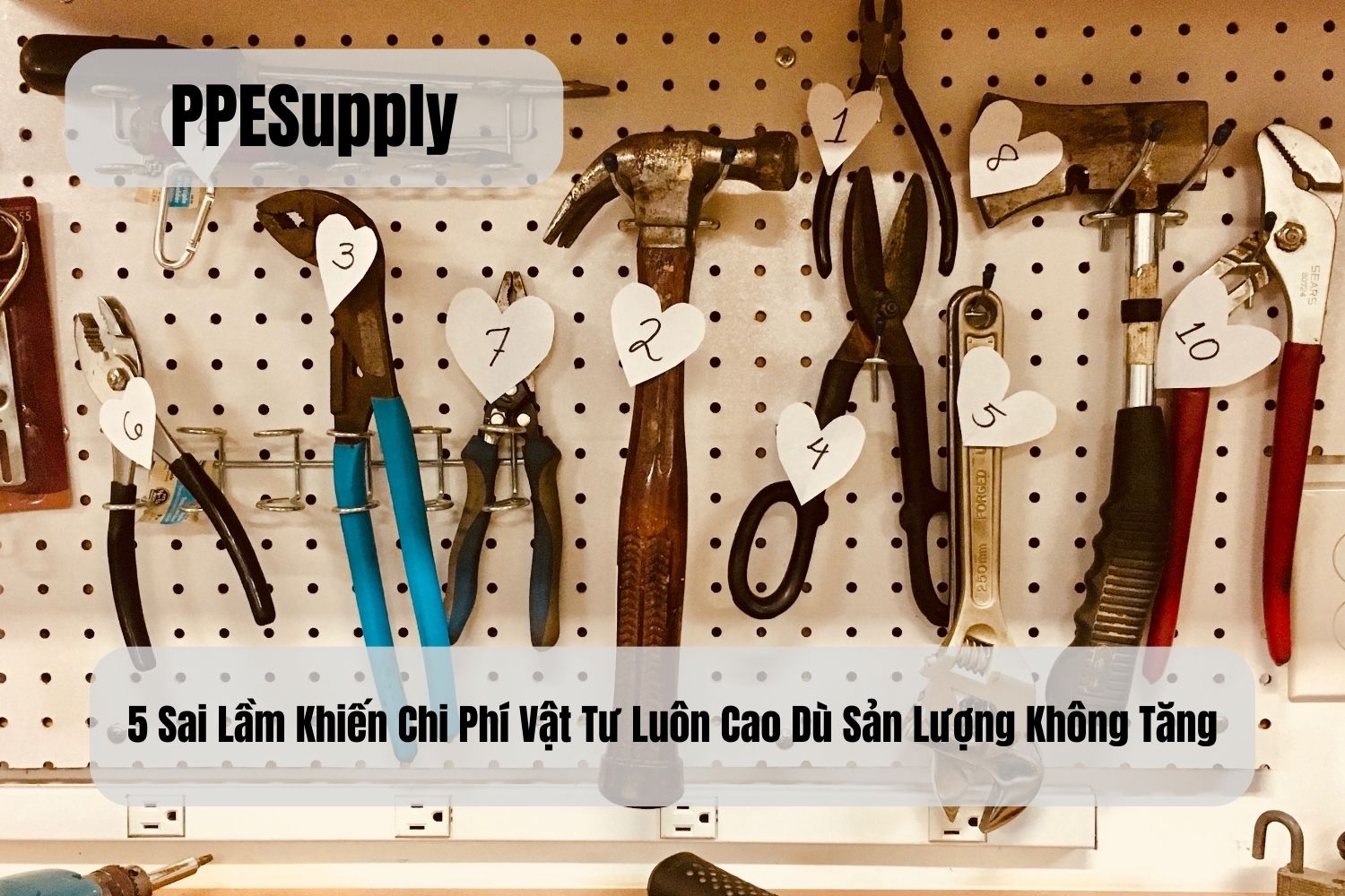 5 Sai Lầm Khiến Chi Phí Vật Tư Luôn Cao Dù Sản Lượng Không Tăng