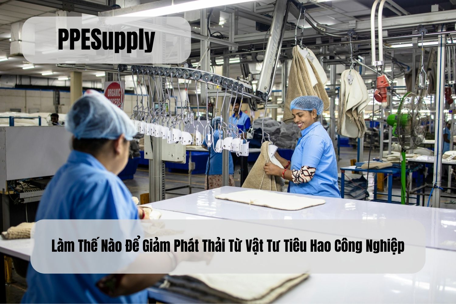 Làm Thế Nào Để Giảm Phát Thải Từ Vật Tư Tiêu Hao Công Nghiệp