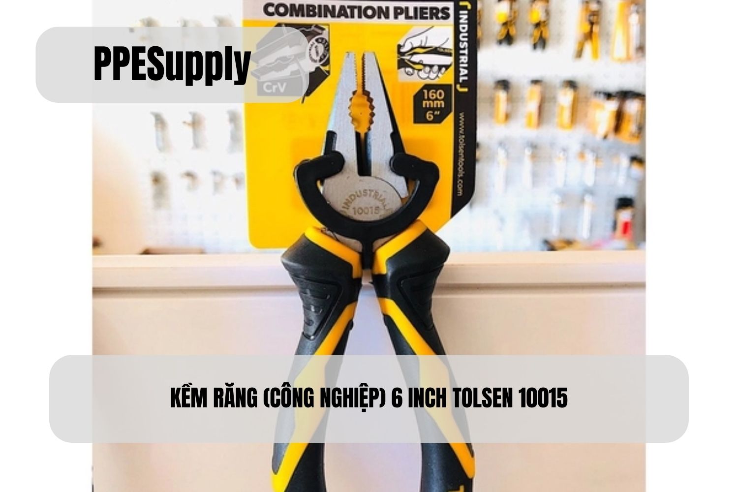 KỀM RĂNG (CÔNG NGHIỆP) 6 INCH TOLSEN 10015