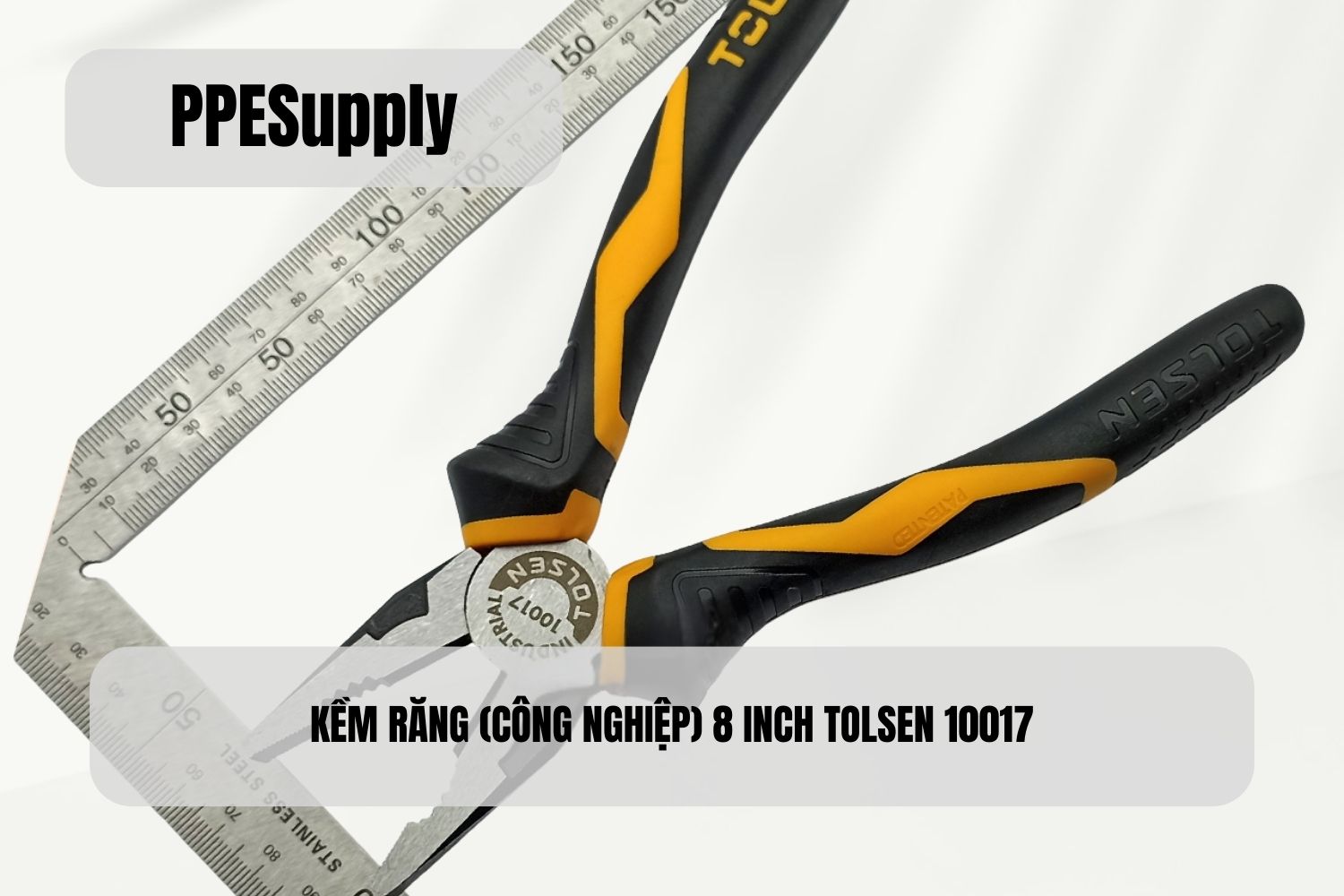 KỀM RĂNG (CÔNG NGHIỆP) 8 INCH TOLSEN 10017