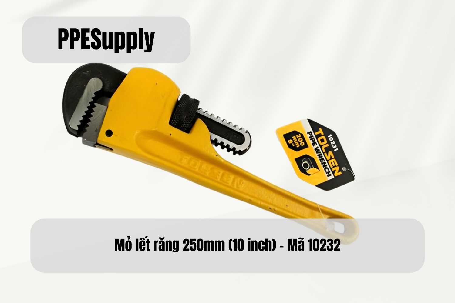 Mỏ lết răng 250mm (10 inch) – Mã 10232