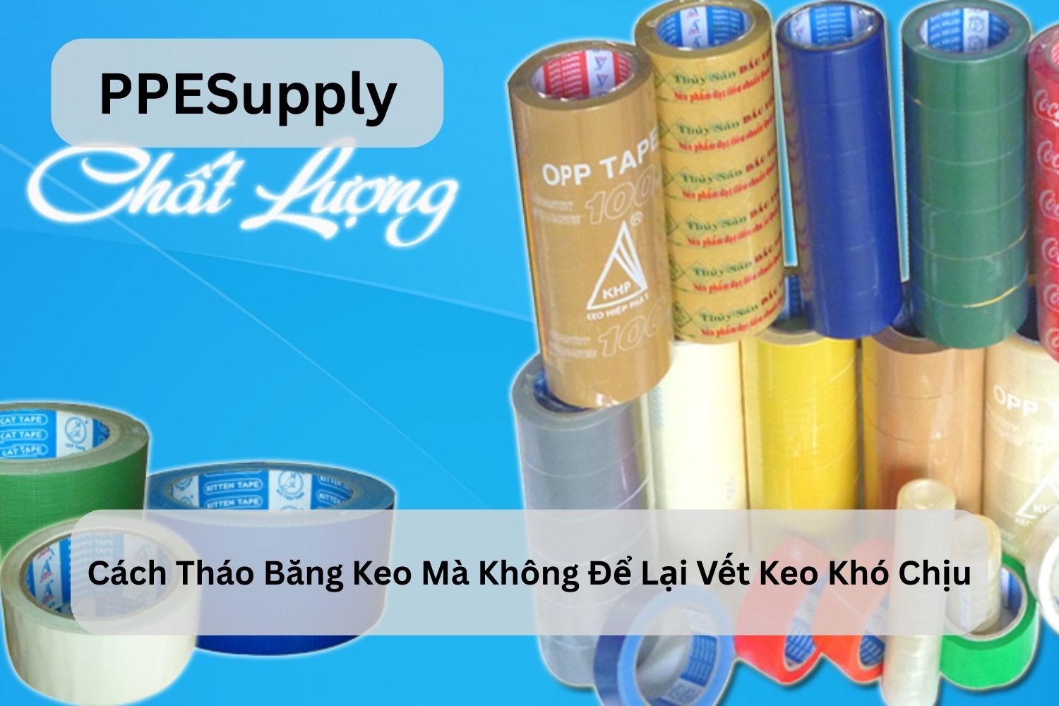 Bí Quyết Kết Hợp Màng PE Và Băng Keo Để Đóng Gói Tối Ưu