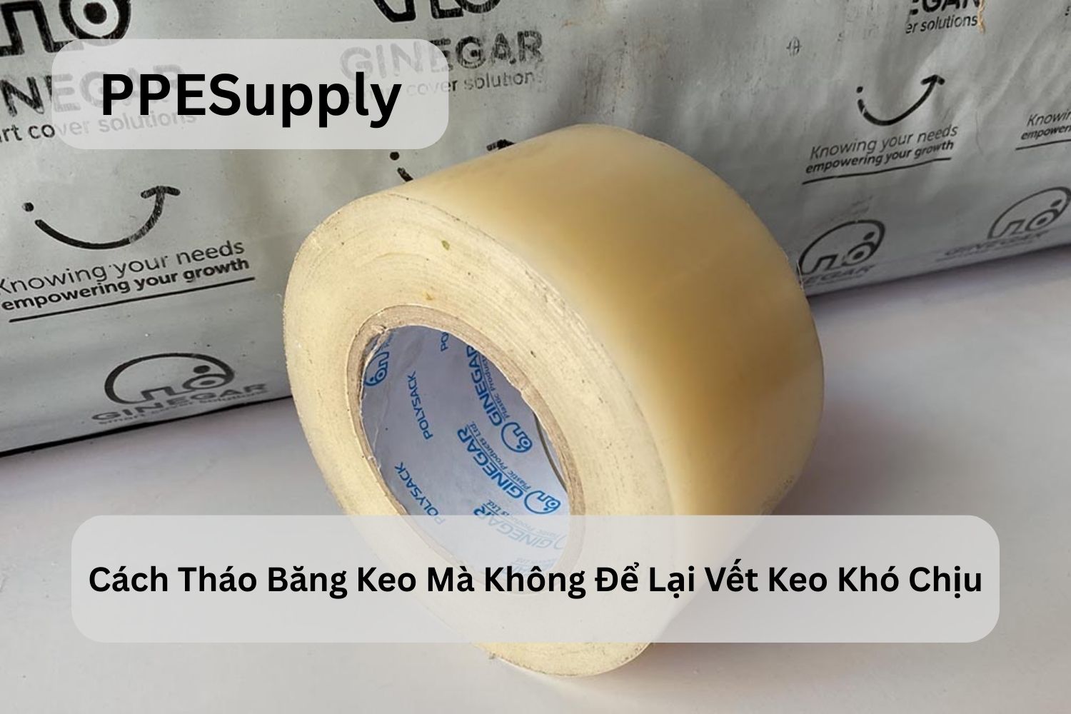 Bí Quyết Kết Hợp Màng PE Và Băng Keo Để Đóng Gói Tối Ưu