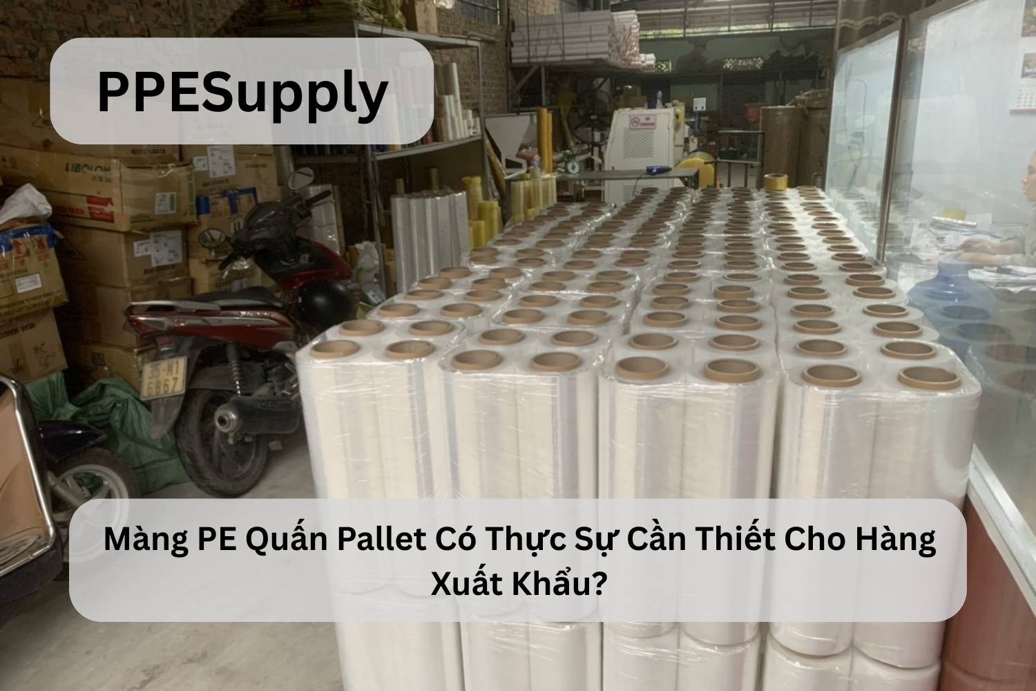 Màng PE Quấn Pallet Có Thực Sự Cần Thiết Cho Hàng Xuất Khẩu?