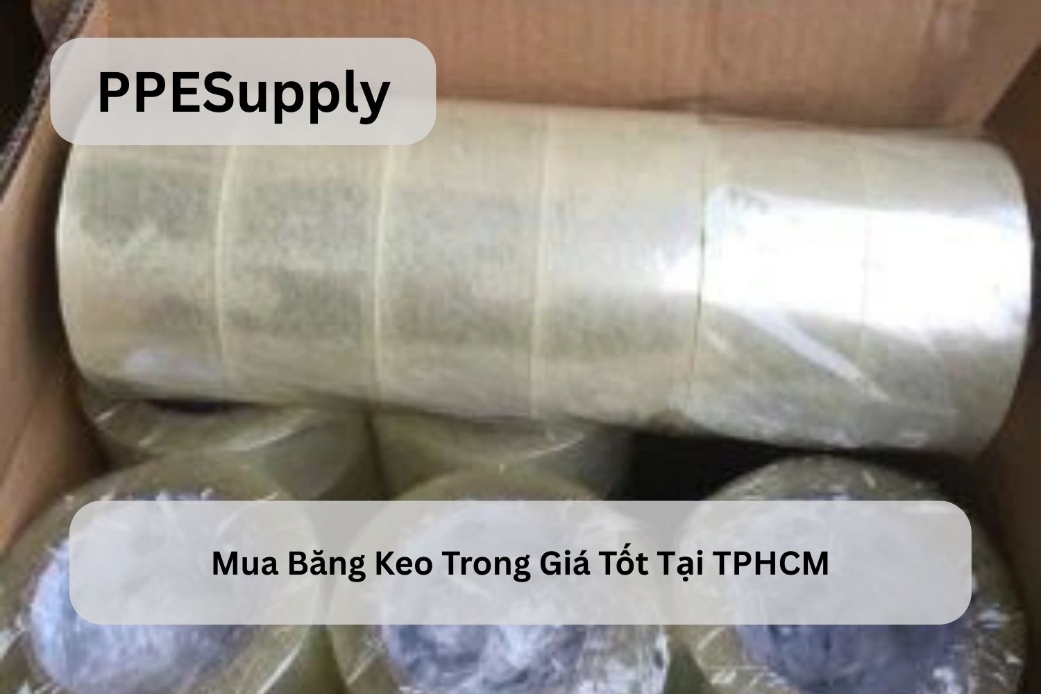 Mua Băng Keo Trong Giá Tốt Tại TPHCM