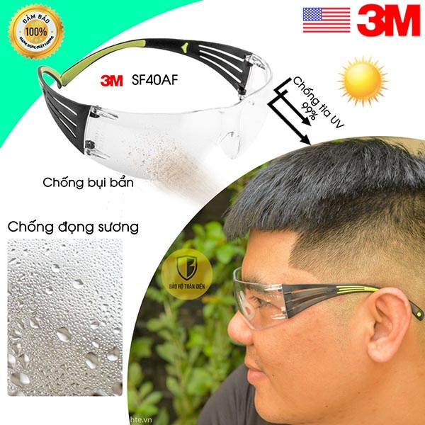 Kính bảo hộ 3M với những tính năng vượt trội