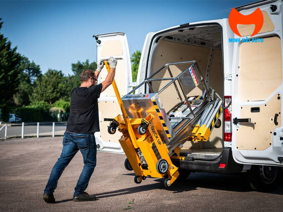 Xe thang nâng người Haulotte Quick up 11 13