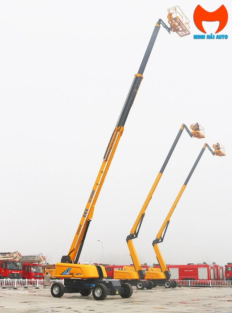 Hình ảnh xe nâng người Boom Lift 34m XCMG XGS34