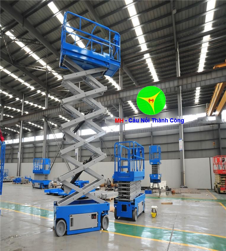 xe thang 12m cắt kéo