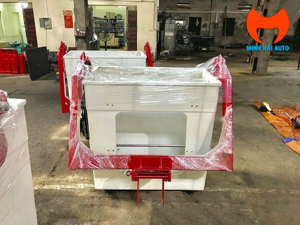 Giỏ nâng người gắn xe cẩu - Rổ nâng người làm việc trên cao