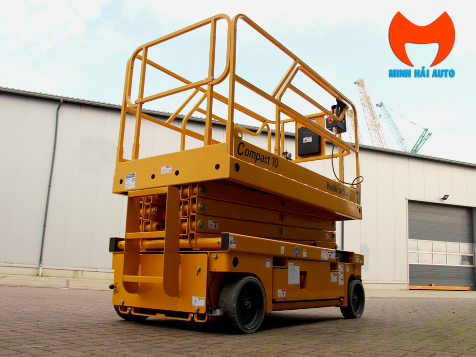 Xe nâng người cắt kéo 10m Haulotte Compact 10