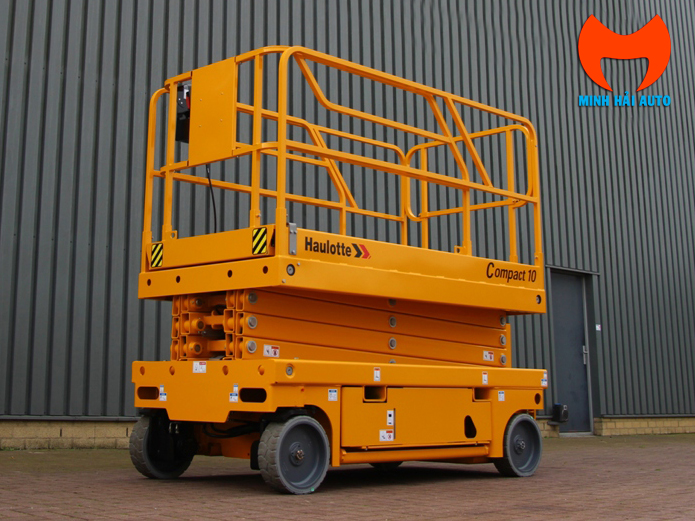Xe nâng người cắt kéo 10m Haulotte Compact 10