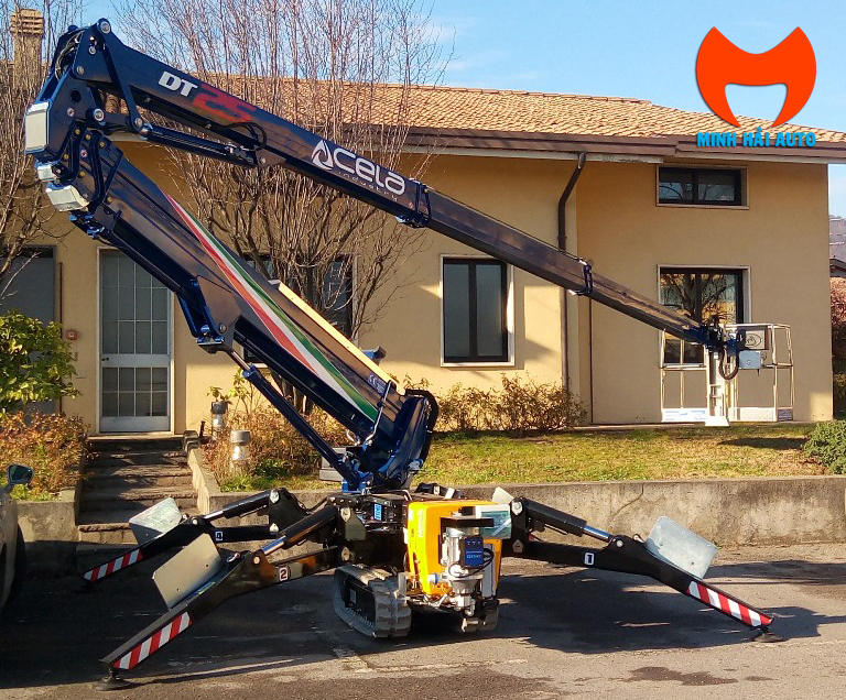 xe nâng người chân nhện 25m Cela DT25 Spyder Spider