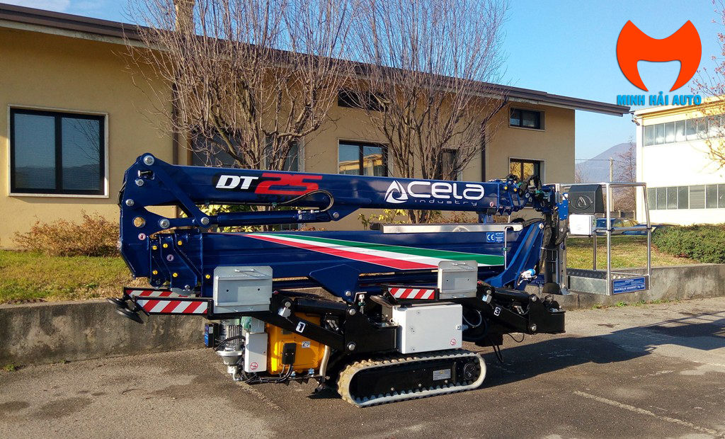 xe nâng người chân nhện 25m Cela DT25 Spyder Spider