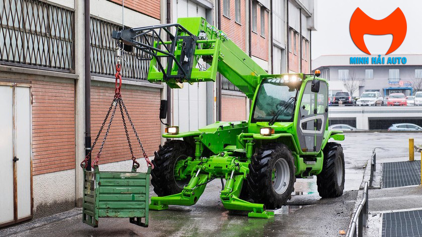 xe nâng Telehandler 5 Tấn Merlo Panoramic 5018