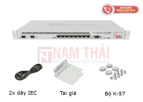 Thiết bị cân bằng tải ROUTER MIKROTIK CCR1036-8G-2S+ - nam thái