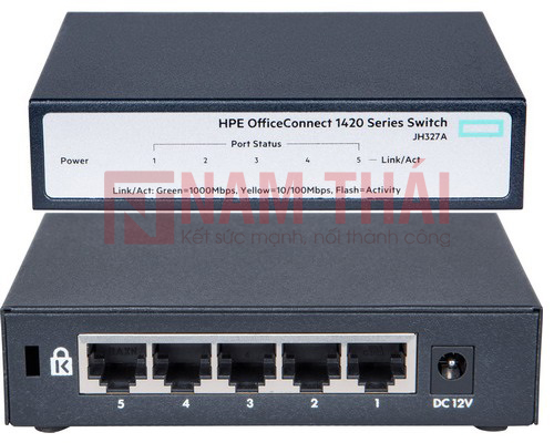 Thiết bị chuyển mạch HPE 1420 5G Switch JH327A - nam thái