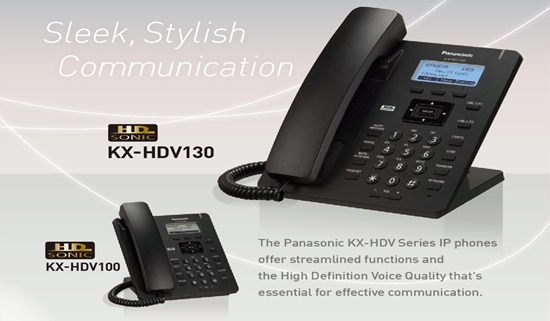 Điện thoại thoại IP SIP Panasonic KX-HDV130 1