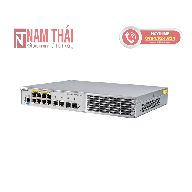 Thiết bị chuyển mạch Switch Ruijie XS-S1960-10GT2SFP-P-H - nam thái