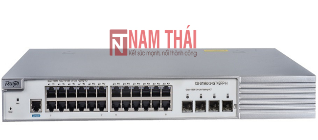  Thiết bị chuyển mạch Switch Ruijie XS-S1960-24GT4SFP-H - nam thái