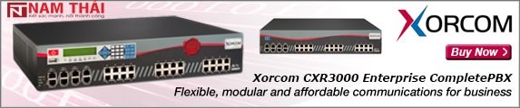 Tổng đài IP Xorcom CXR3021 - nam thái