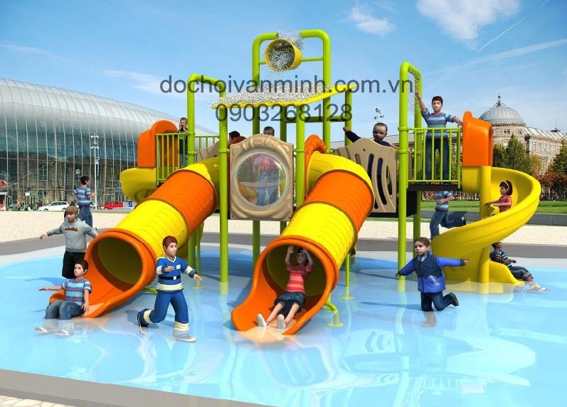 Rèn luyện sức khỏe với máng trượt